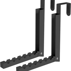 ZMBESUP Over The Door Hanger Folding Clothes Drying Rack, Folding Hanging Coat R