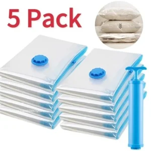 Vacuum Storage Bags Clothes Bedding Space Saver Compression Seal Organizer