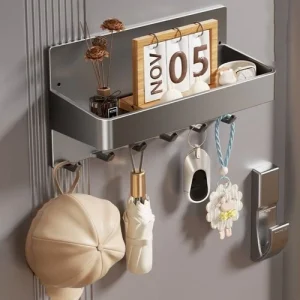 Magnetic Fridge Shelf Spice Storage Rack Refrigerator Side Shelf Organizer Shelf