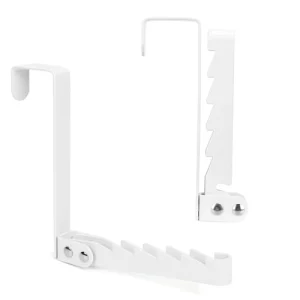 2 Pack Over The Door Hanger Hooks Folding Clothes Drying Racks for Laundry