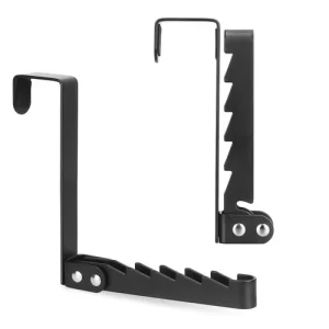 2 Pack Over The Door Hanger Hooks Folding Clothes Drying Racks for Laundry